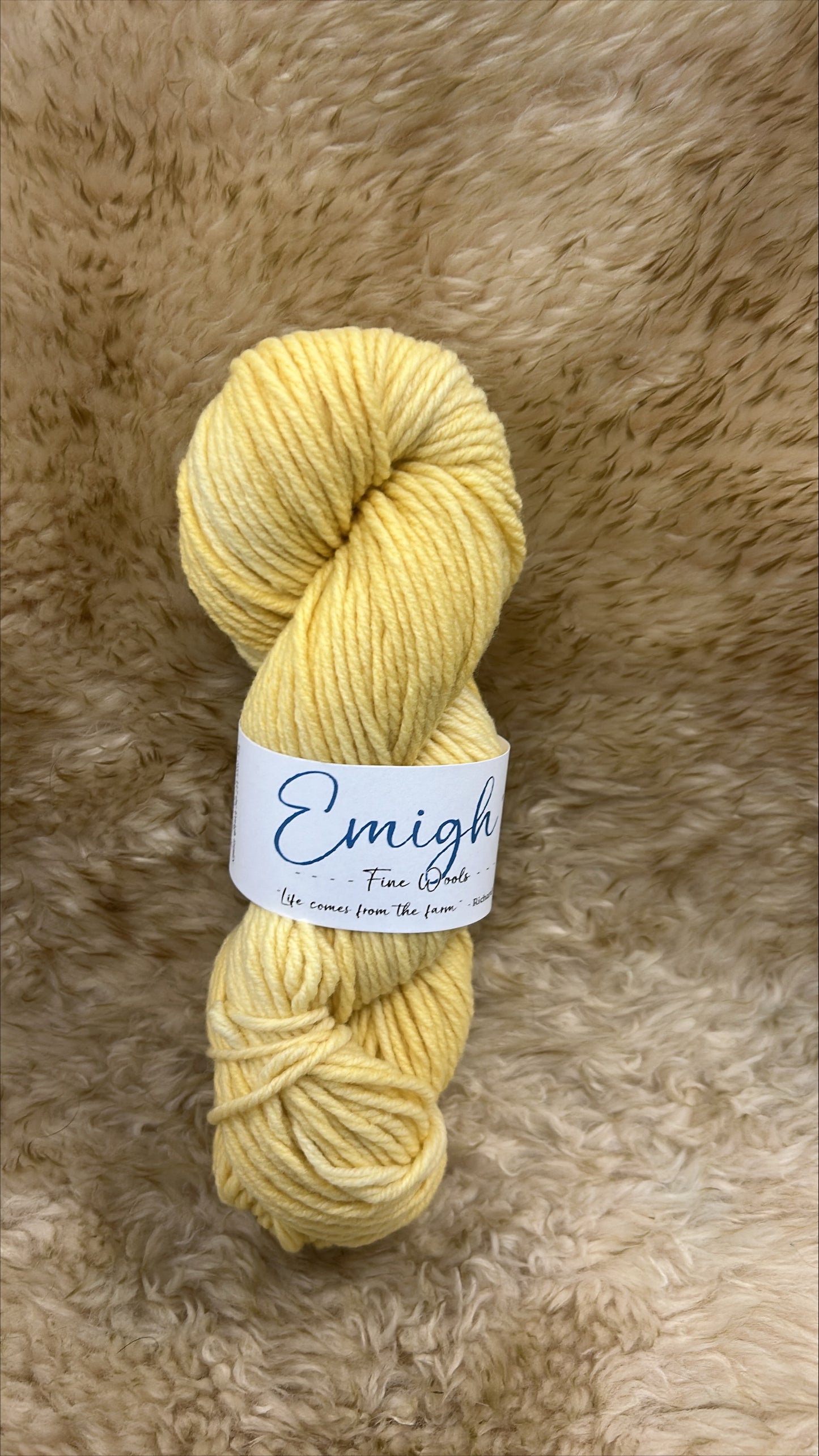 Ruth - High Twist Chunk - 100% Emigh Wool