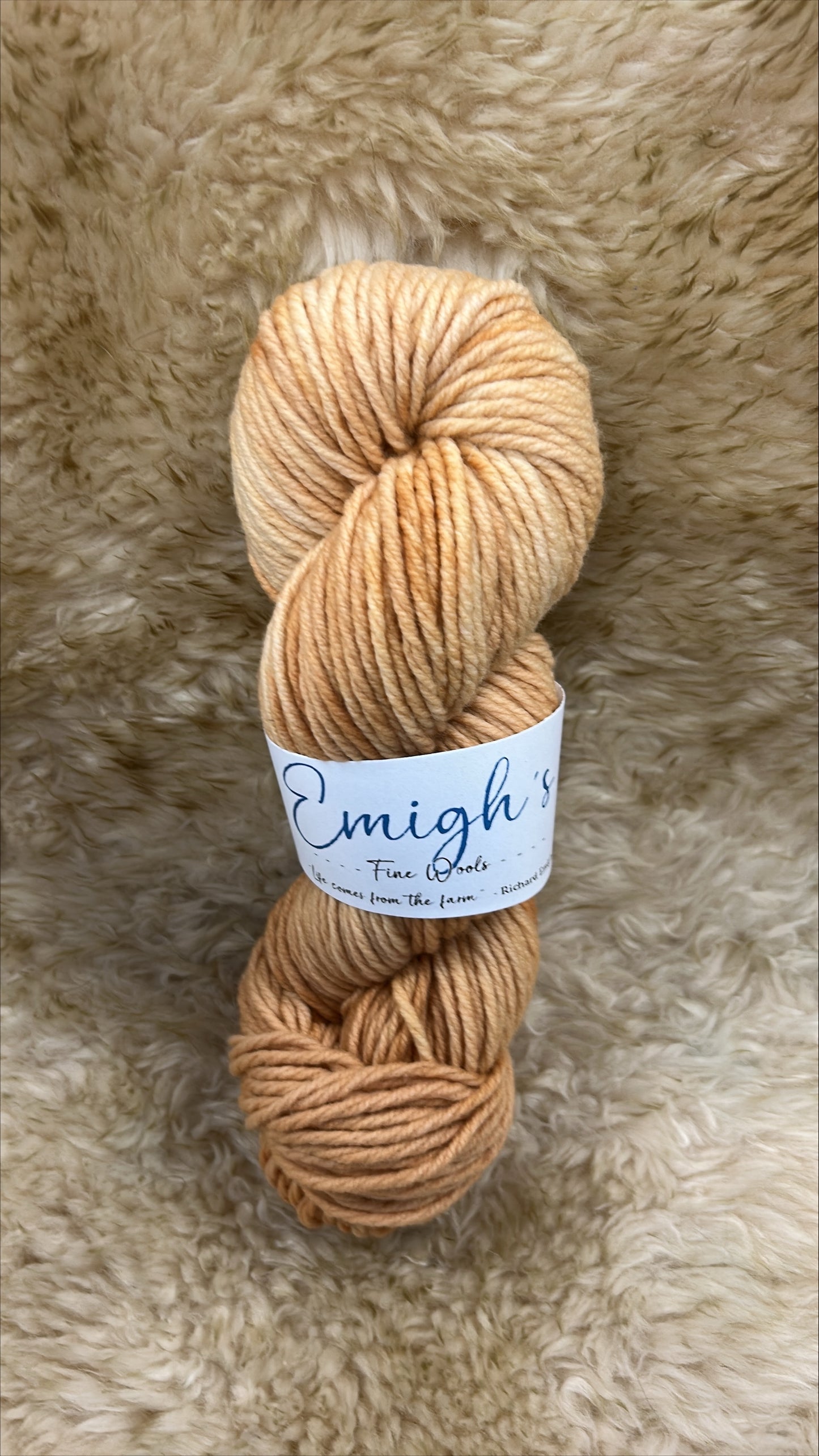 Ruth - High Twist Chunk - 100% Emigh Wool