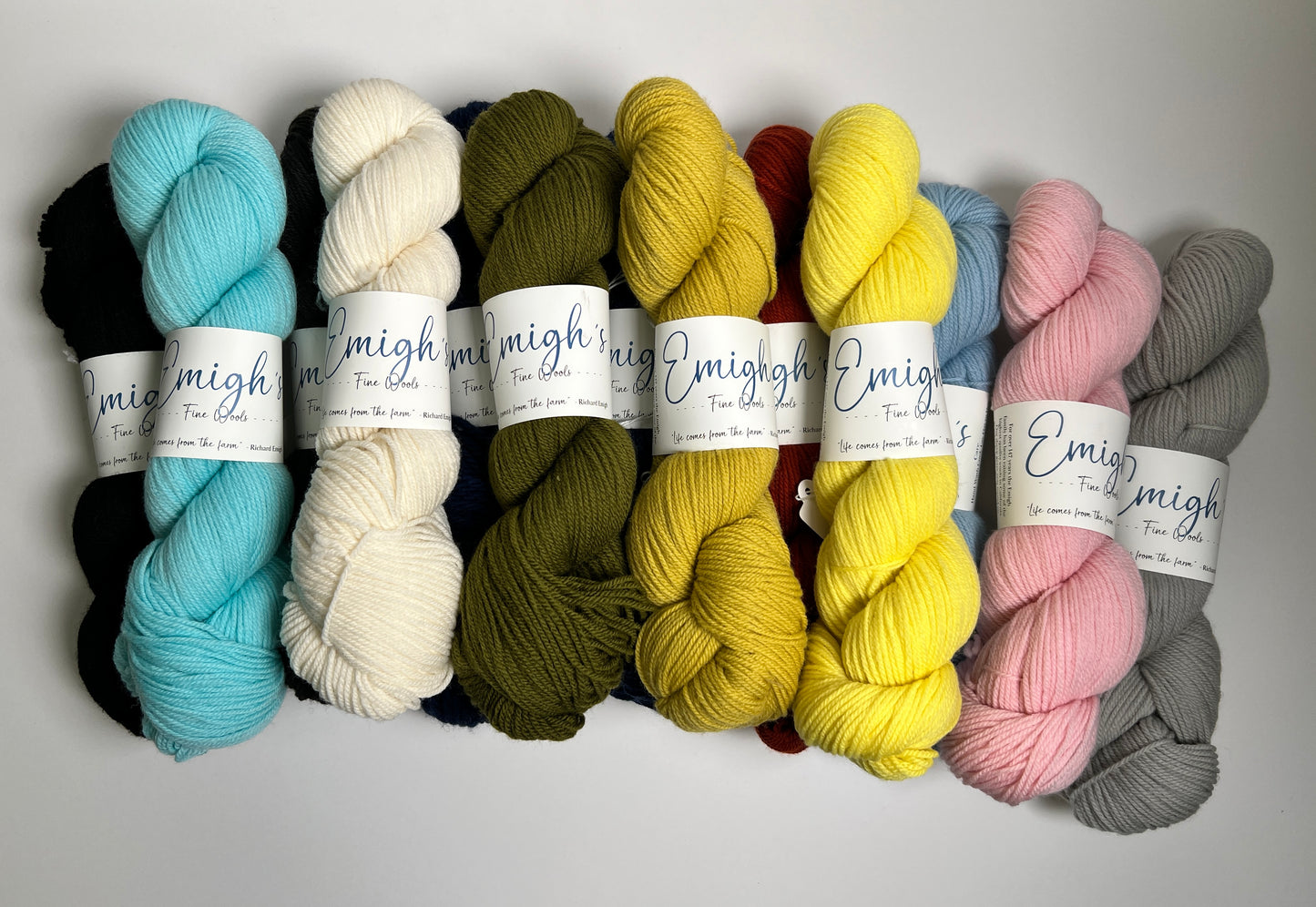 Faye - Fingering/Sock Weight 100% Emigh Wool