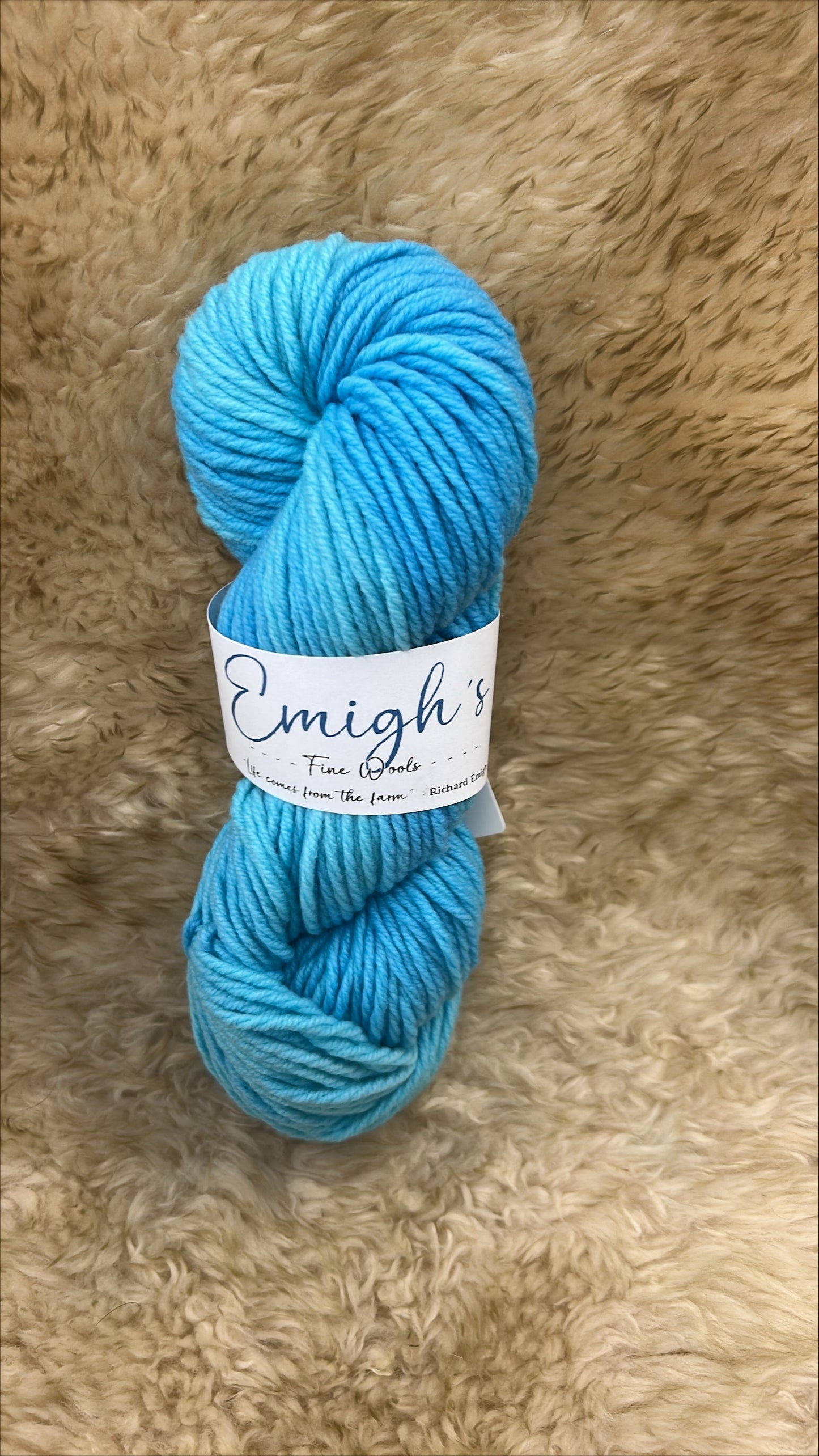 Ruth - High Twist Chunk - 100% Emigh Wool