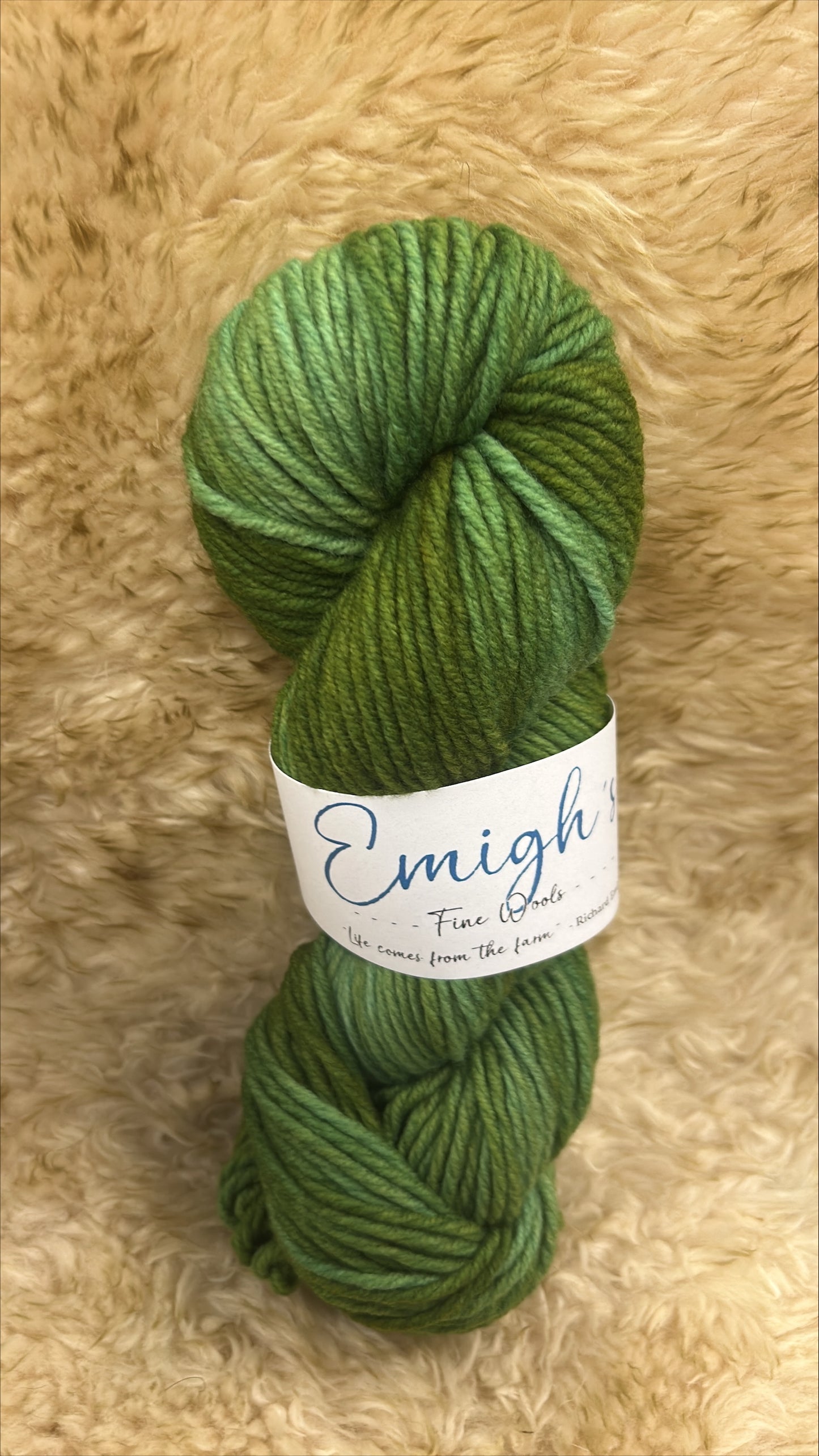 Ruth - High Twist Chunk - 100% Emigh Wool