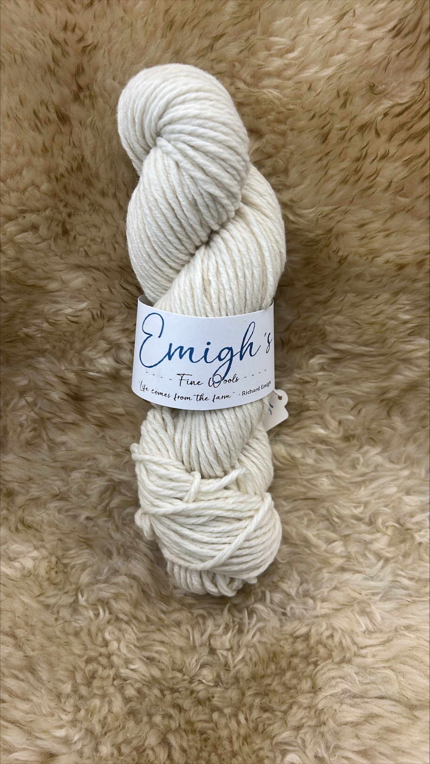 Ruth - High Twist Chunk - 100% Emigh Wool