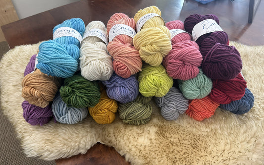 Ruth - High Twist Chunk - 100% Emigh Wool