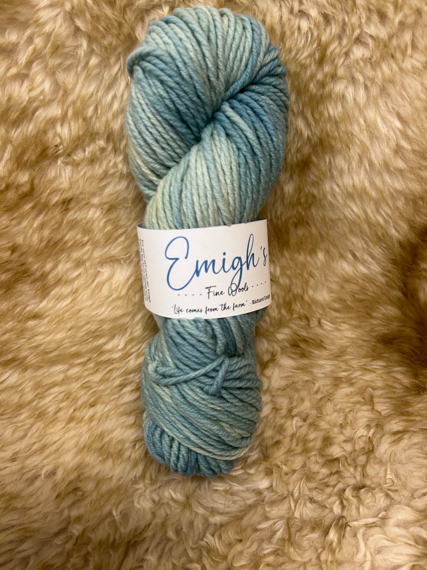 Ruth - High Twist Chunk - 100% Emigh Wool