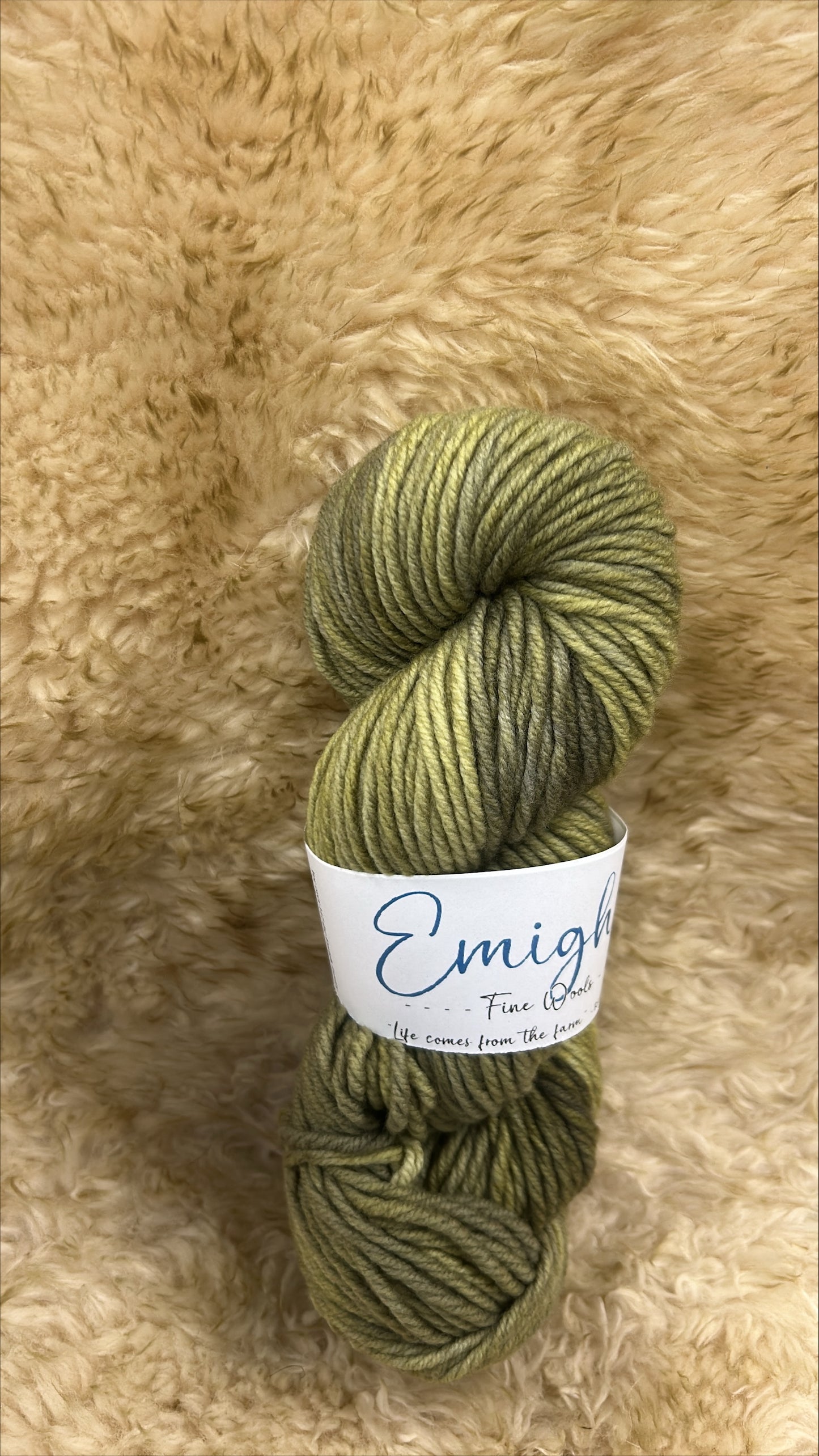 Ruth - High Twist Chunk - 100% Emigh Wool